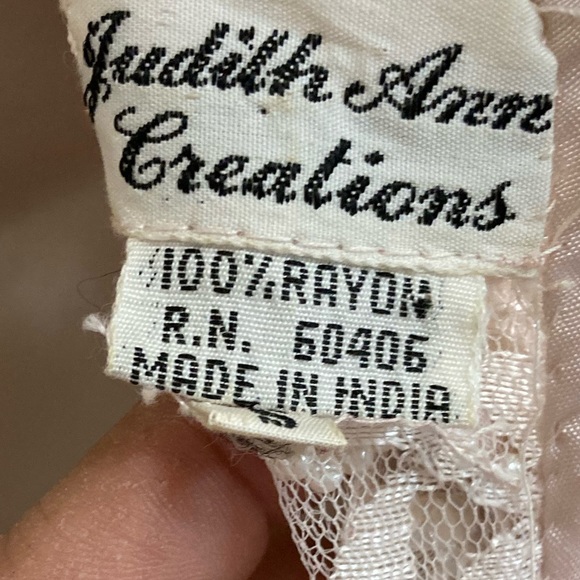 Vintage 1980’s  blush pink Pearl beaded top - Picture 3 of 4